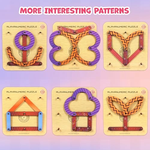 Wooden Alphabet Puzzle - 3 years and up 26 pieces