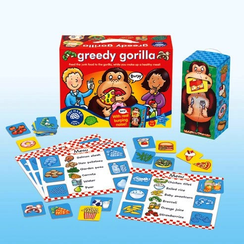 Greedy Gorilla - 4-8 38 pieces