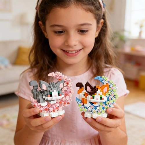 Cat Building Blocks - 516pcs/514pcs