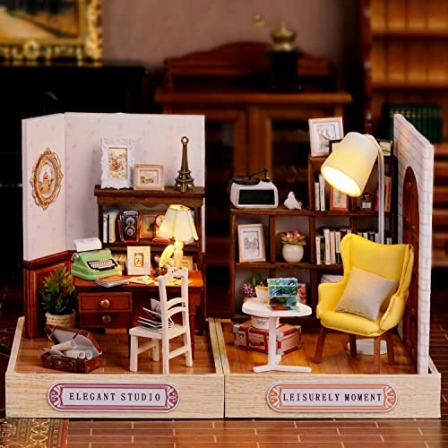 DIY Miniature Dollhouse Kit - Warm Moment 1:24