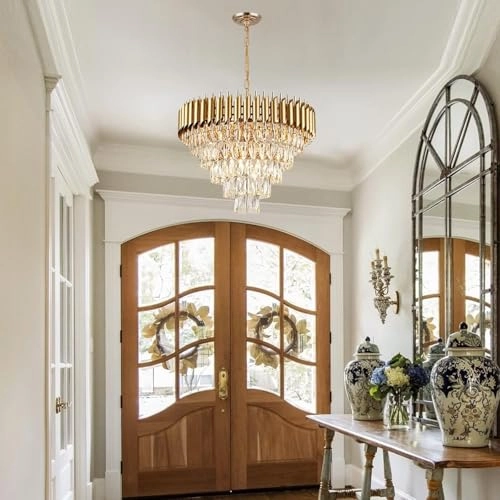 Crystal Pendant Light - 800/300 MM