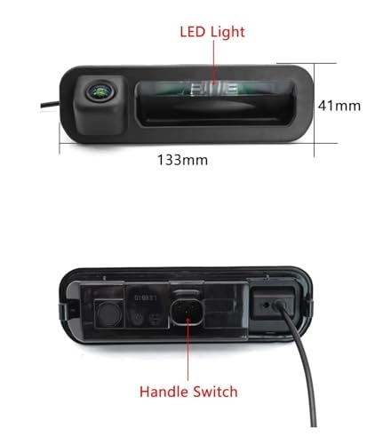 Car Backup Camera - Night vision 6M video cable 720x540