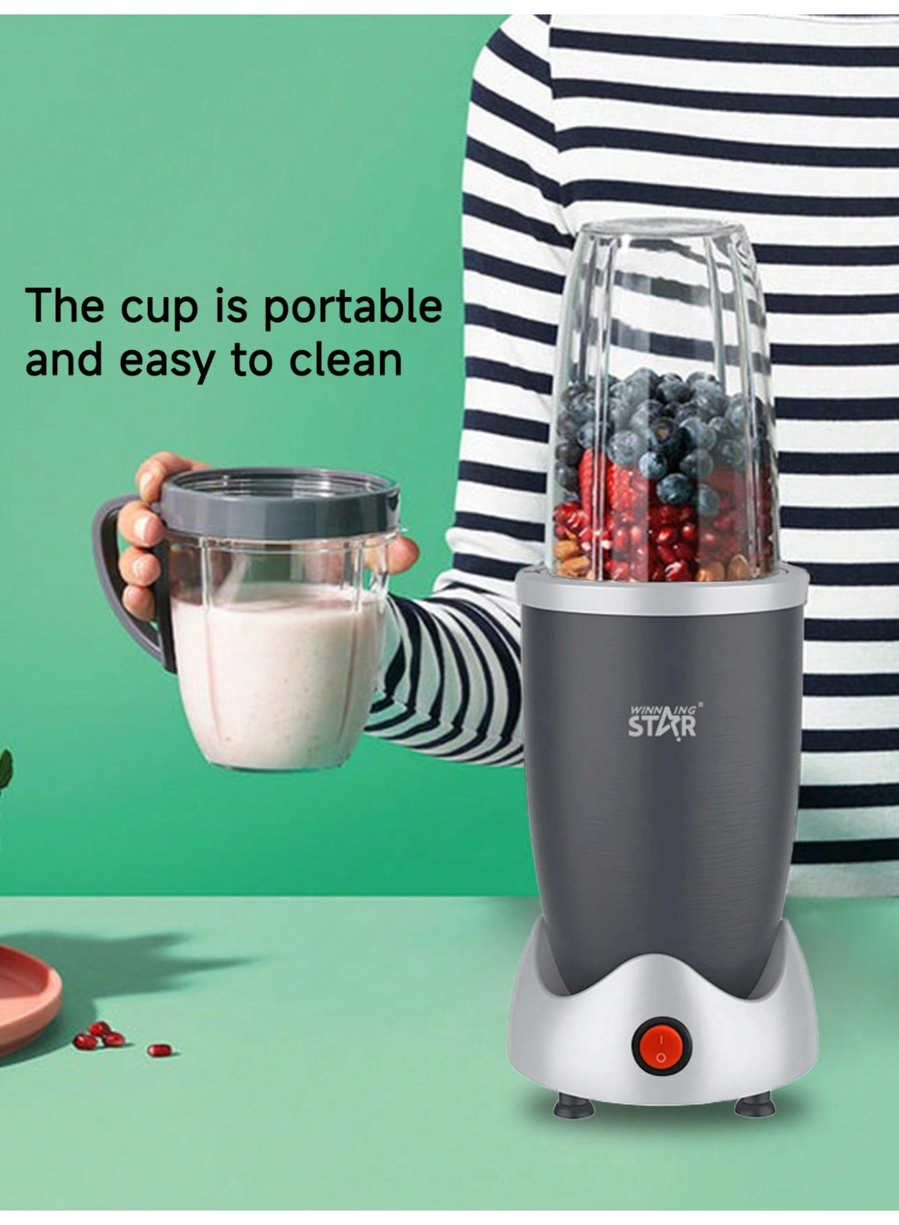 Juicer Blender - 900 W 950 ml