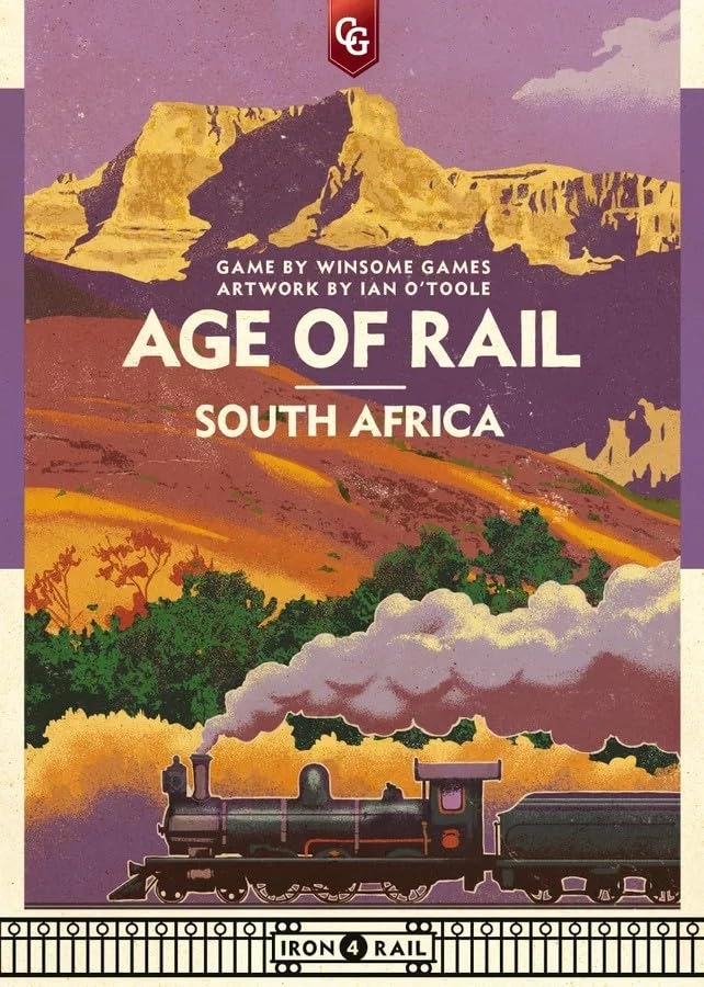 Capstone Games Age of Rail: South Africa - Board Game