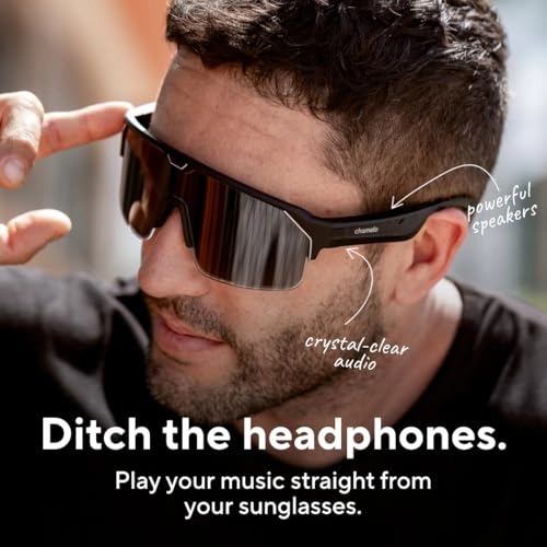 Music Shield - Matte Black Open-Ear Bluetooth