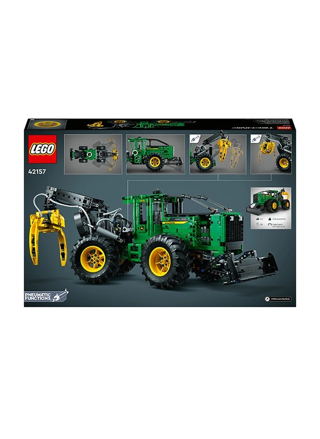 Technic John Deere 948L-II Skidder (42157) - Pneumatic functions 4-wheel drive