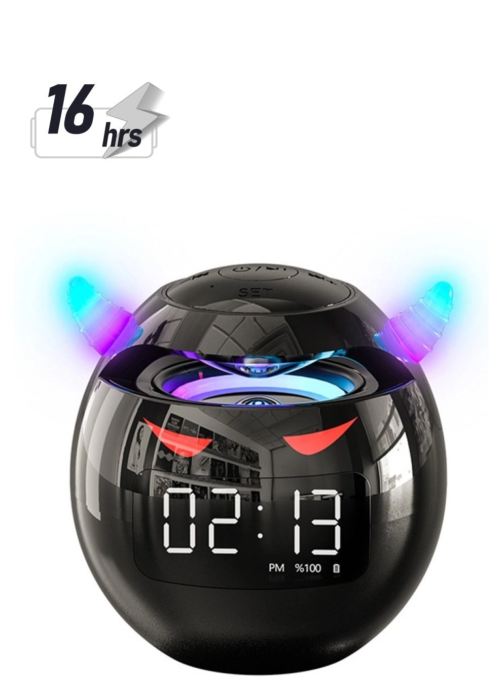 Bluetooth speaker clock