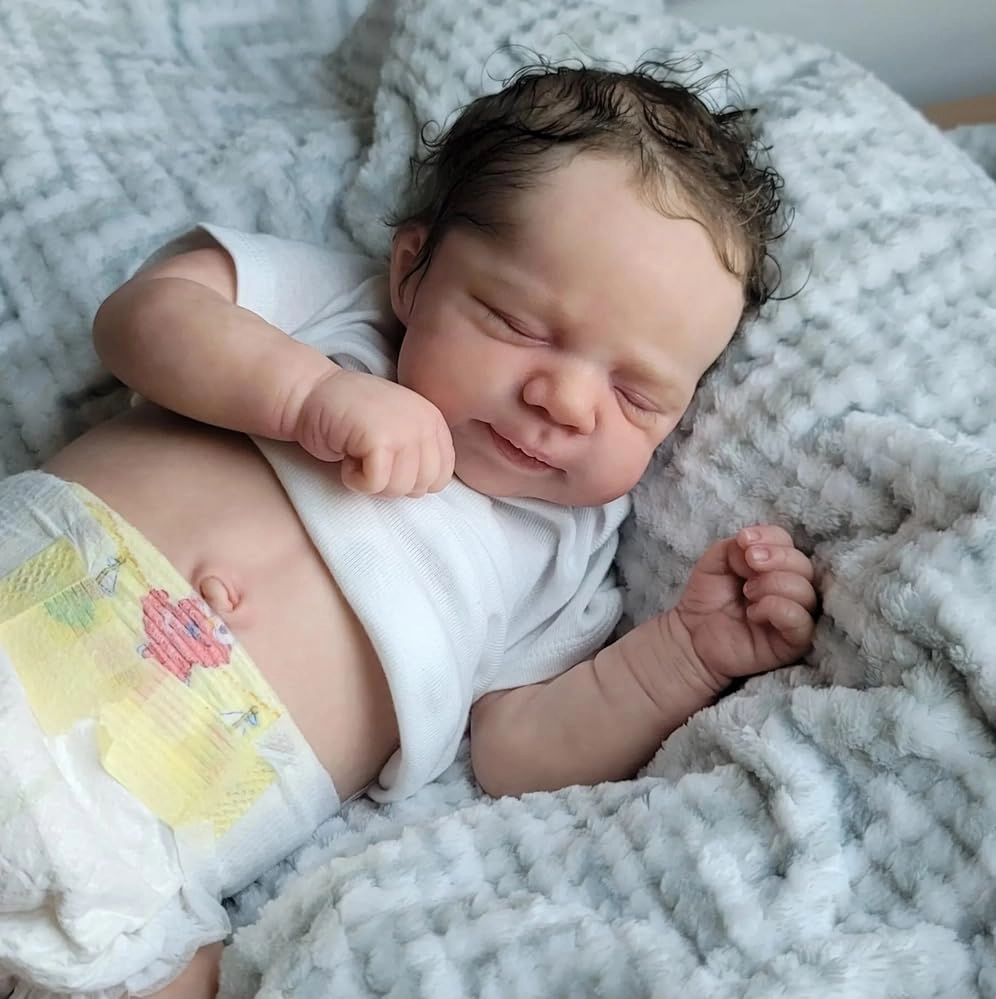 Reborn Baby Doll - 18 inch Silicone Ages 3+