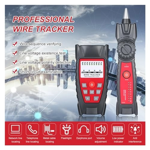 NF-300 - RJ45 RJ11 BNC USB open short crossover crosstalk