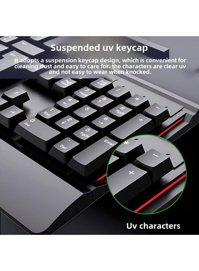 Mechanical Feel - Wired + E-sports Mouse