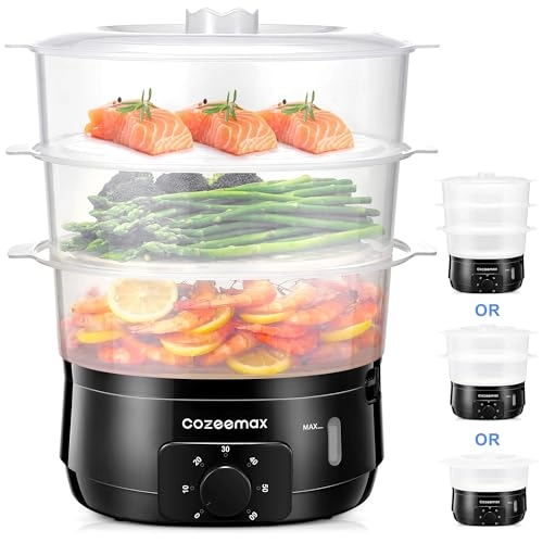 Electric Food Steamer - 13.7 Quarts