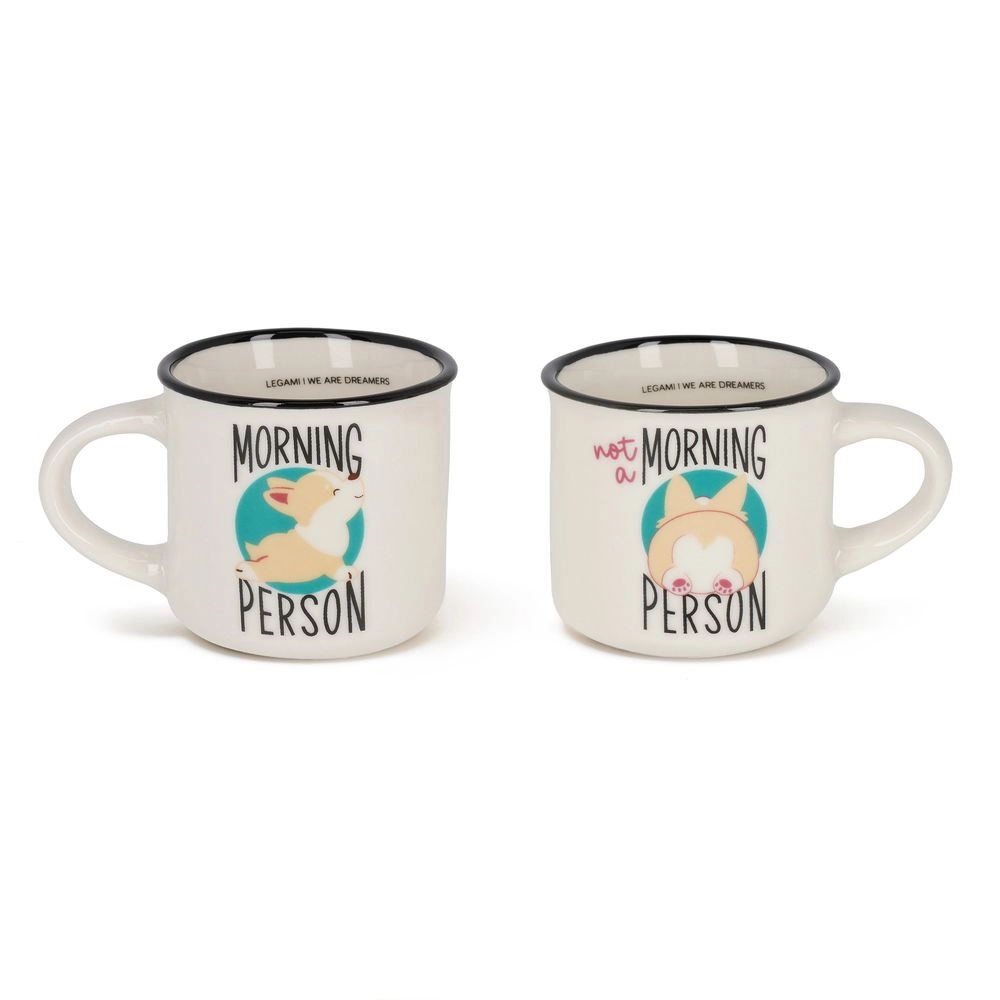 Legami Corgi Mug - 2 pcs - 50 ml
