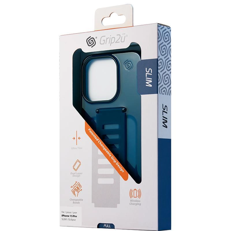 Slim Back Cover - TPU Material Back Cover Mobile Case with Strap for iPhone 15 Pro Max