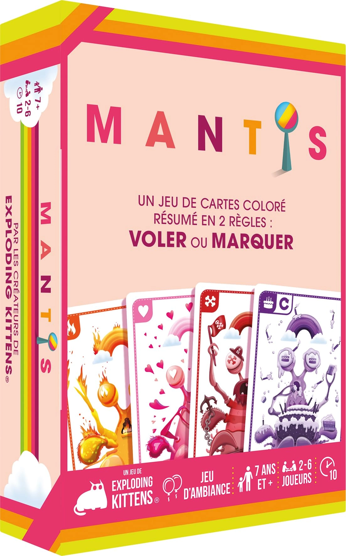 Asmodee Mantis - Card Game (French)