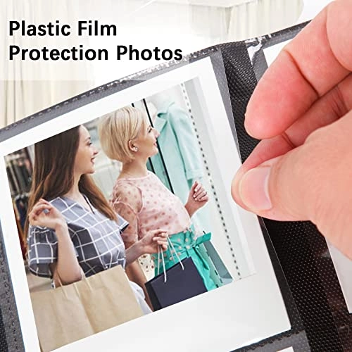 3.5x4.5" 192 Pockets Faux Leather Photo Album