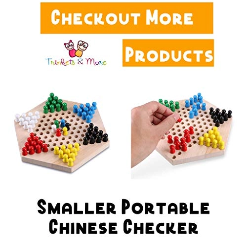 Chinese Checkers - Wood 2 in 1 + Ludo - Multicolor