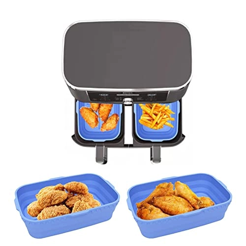 Foldable Air Fryer Liner - food-grade silicone 2Pcs