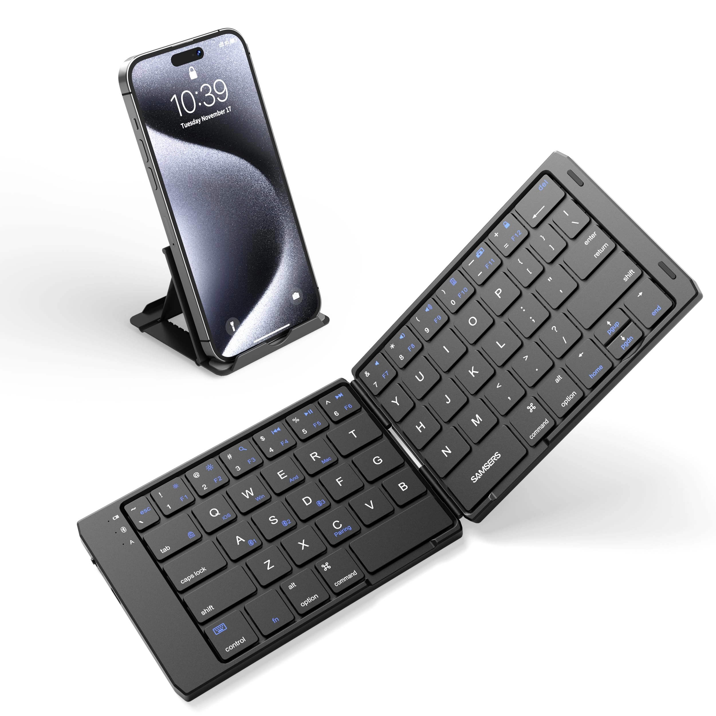 Samsers Foldable Bluetooth Keyboard - EN Wireless