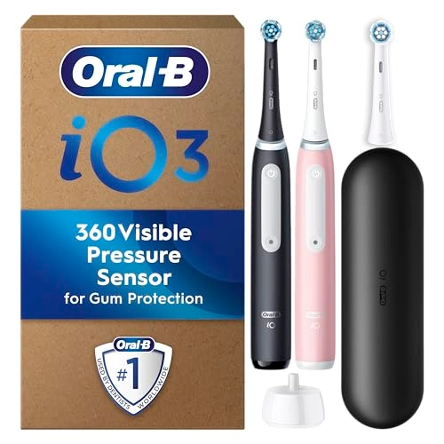 iO 3 - 3 Toothbrush Heads Travel Case Pack