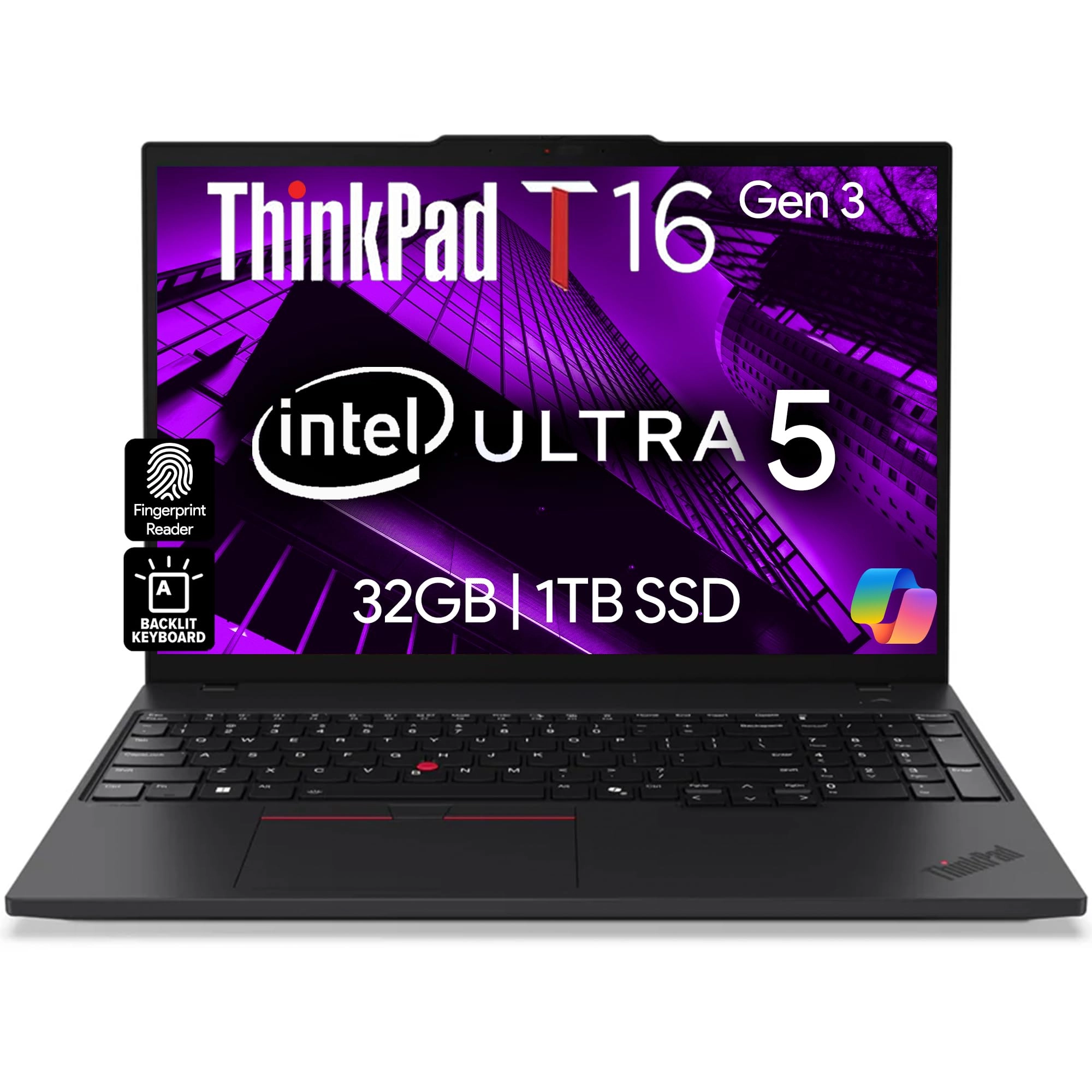 ThinkPad T16 Gen 3 - 16'' Ultra 5-125U 32GB DDR5 1TB SSD