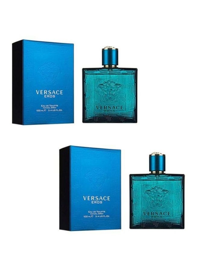 Eros Eau de Toilette 100 ml Set
