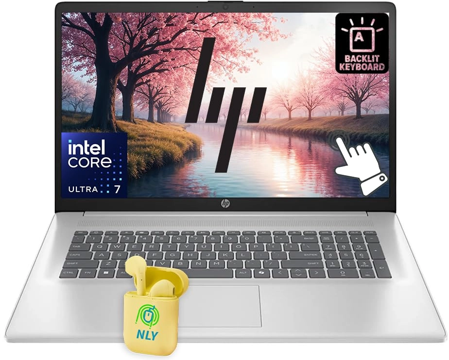 Touchscreen Business Laptop - 17.3'' 2TB 64GB Intel Core Ultra 7 255U