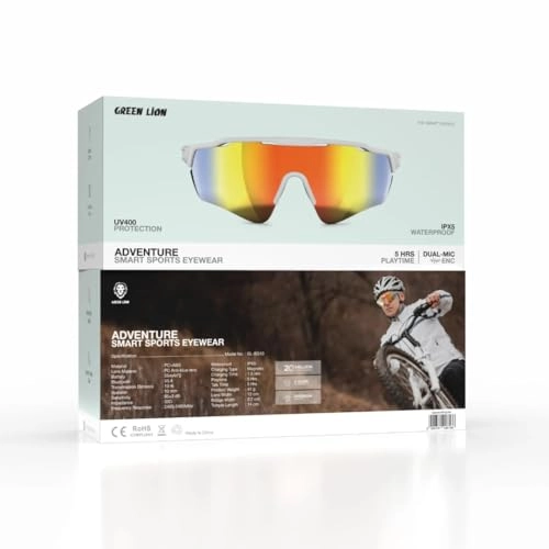 Adventure Smart Sports Eyewear - Bluetooth V5.4 IPX5 UV400