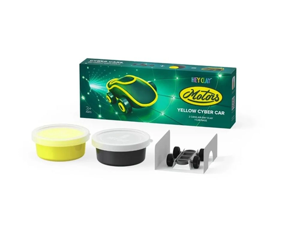 HEY CLAY Cyber Cars - 3+ years