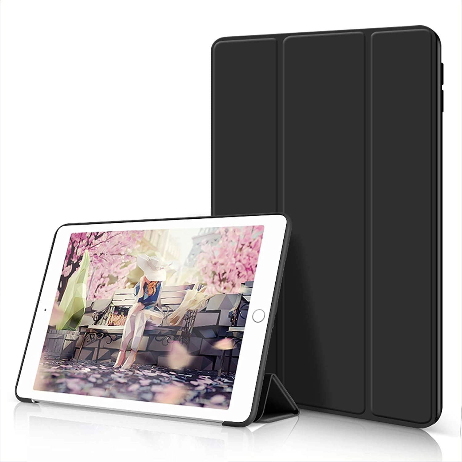 Ntech Trifold Stand Case with Auto Sleep/Wake for iPad Air 3 10.5-inch (3rd generation)