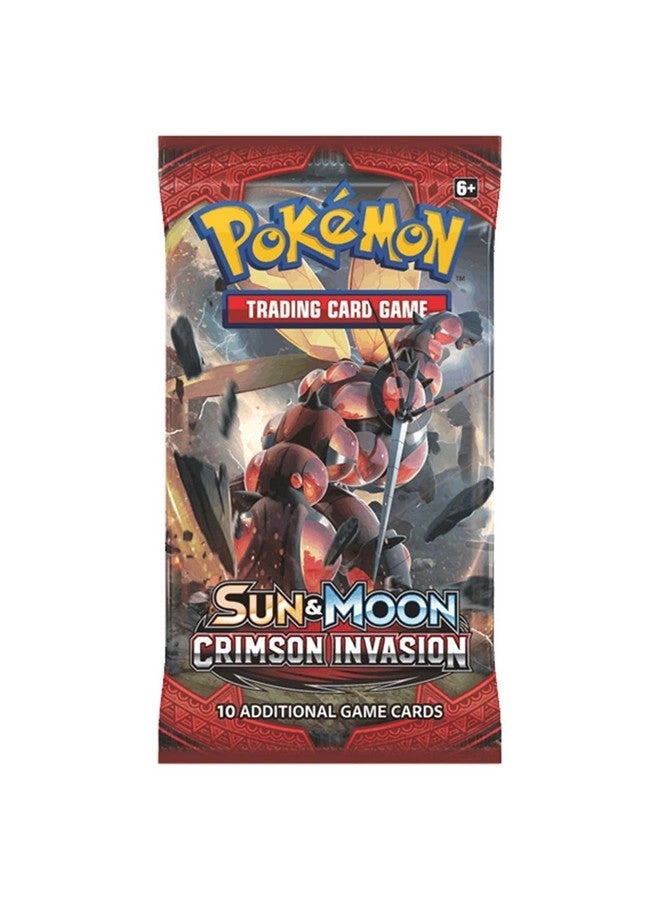 Sun and Moon Crimson Invasion Booster Packet