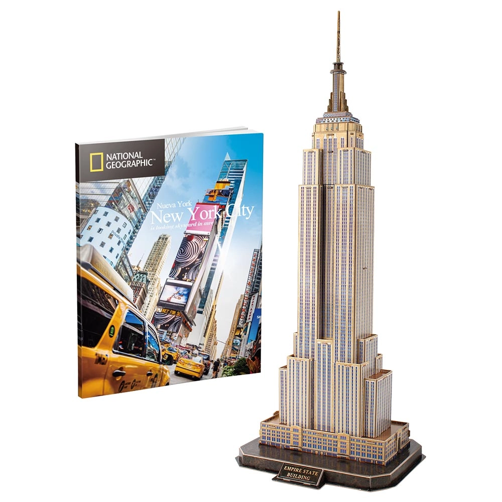 CubicFun Empire State Building 3D Puzzle (AL-DS0977H) - 66 pcs