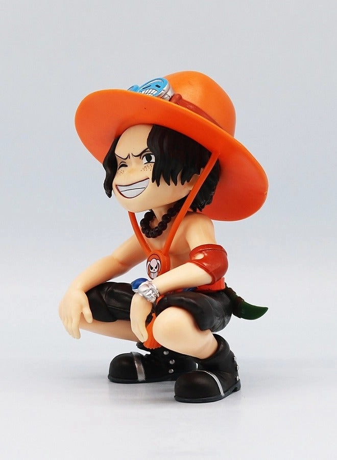 Ace - One Piece Sitting Q Version Series (14 cm) (QQ0052)