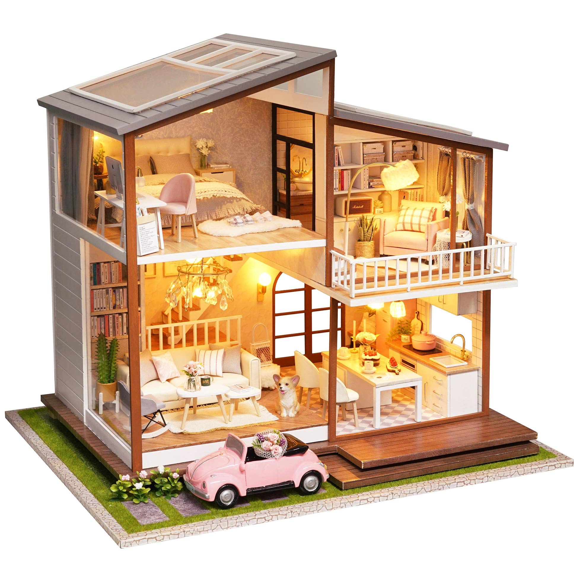 DIY Miniature Dollhouse Kit - 124 scale