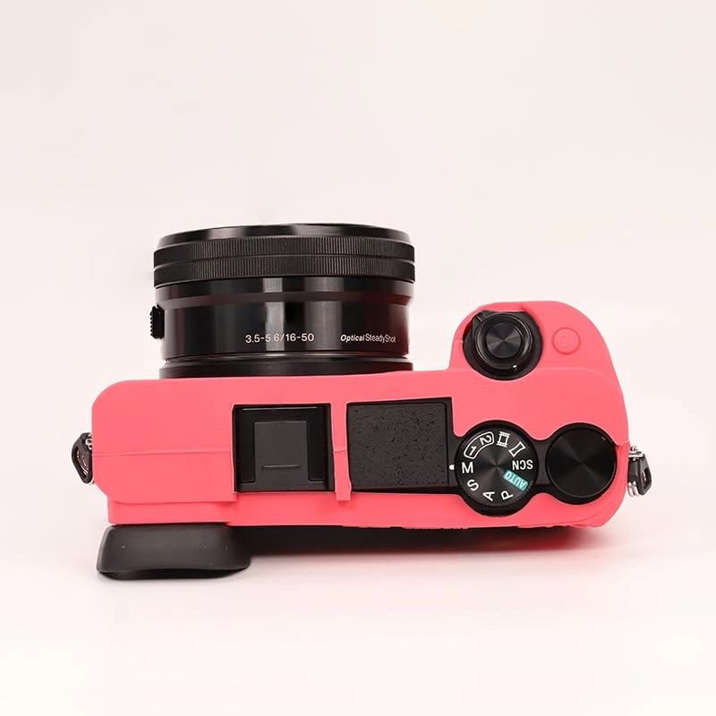 Camera Case Compatible with Sony Alpha A6100 A6300 A6400 - A6100 A6300 A6400 Soft Silicone Protective Shell