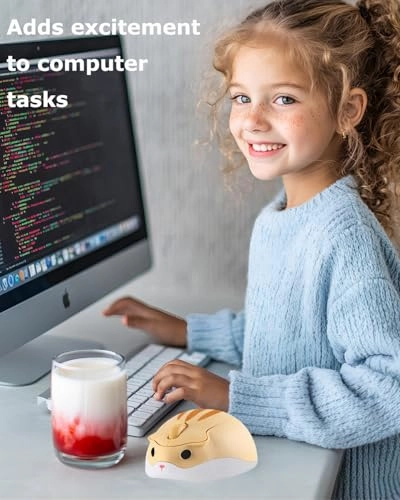 Hamster Shape Optical Mouse - Wireless