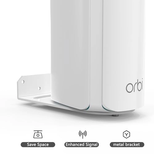 Wall Mount Holder - 2pcs Orbi WiFi 7 Mesh System (RBE770/RBE772/RBE773)