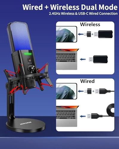 DMX3W Wireless+USB Microphone