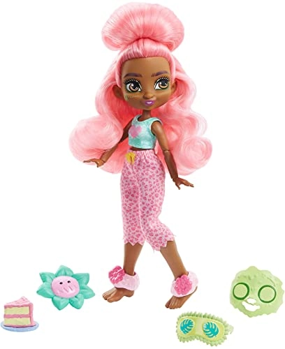 Fernessa Doll - 8-10-inch Pink Hair Prehistoric Ages 4+
