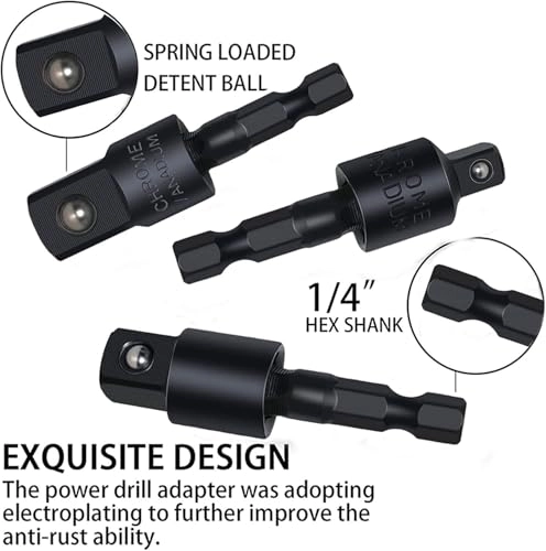 Right Angle Drill Adapter - 2-Piece Set 105 Degree