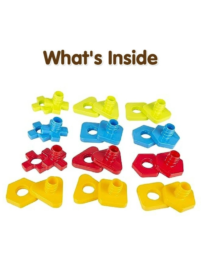 Nuts & Bolts - 18 Months 24 pieces