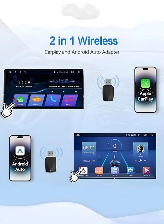 CarPlay Adapter - Wireless Mini USB-C