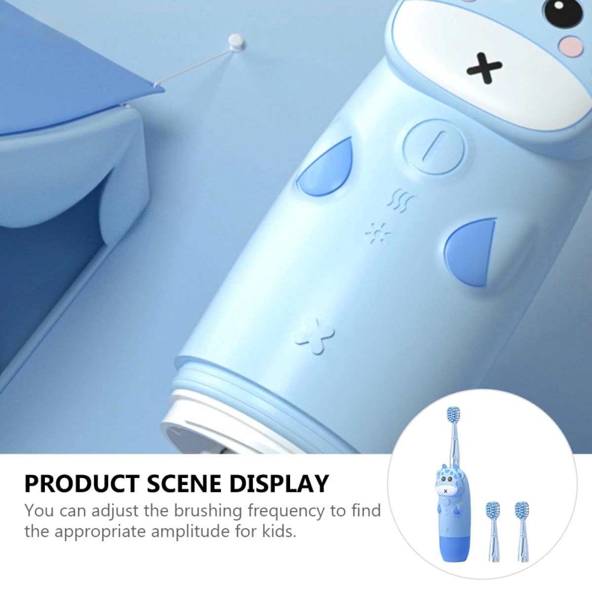 EXMSY3909BZ649C700FA - USB Rechargeable 2 Blue Heads