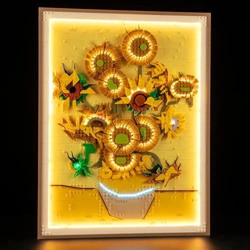 LED Light Kit for LEGO Vincent Van Gogh Sunflowers 31215