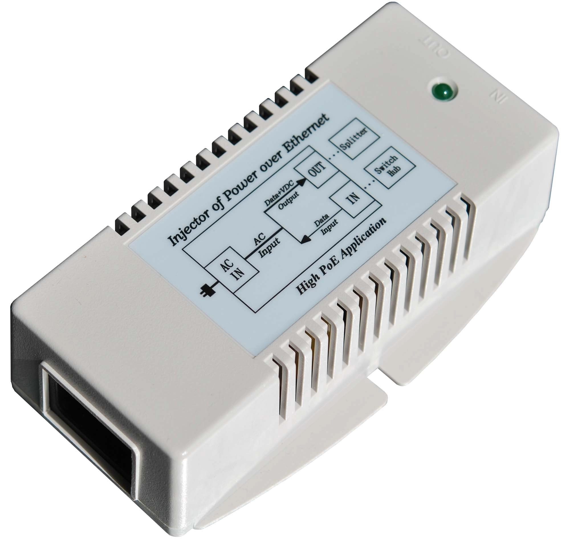 TP-POE-1824G - 24W 24 18V or 24V 802.3afat 1 Gigabits Per Second