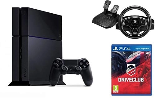 Sony Playstation 4 - 500 GB + T80 Racing Wheel + Driveclub