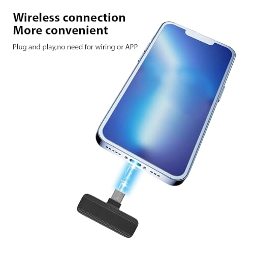 Wireless Lavali Microphone - 1 Receiv and 1 Microphone 2.4G wireless