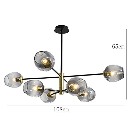 Magic Bean Lamp - Black and amber cover 10t