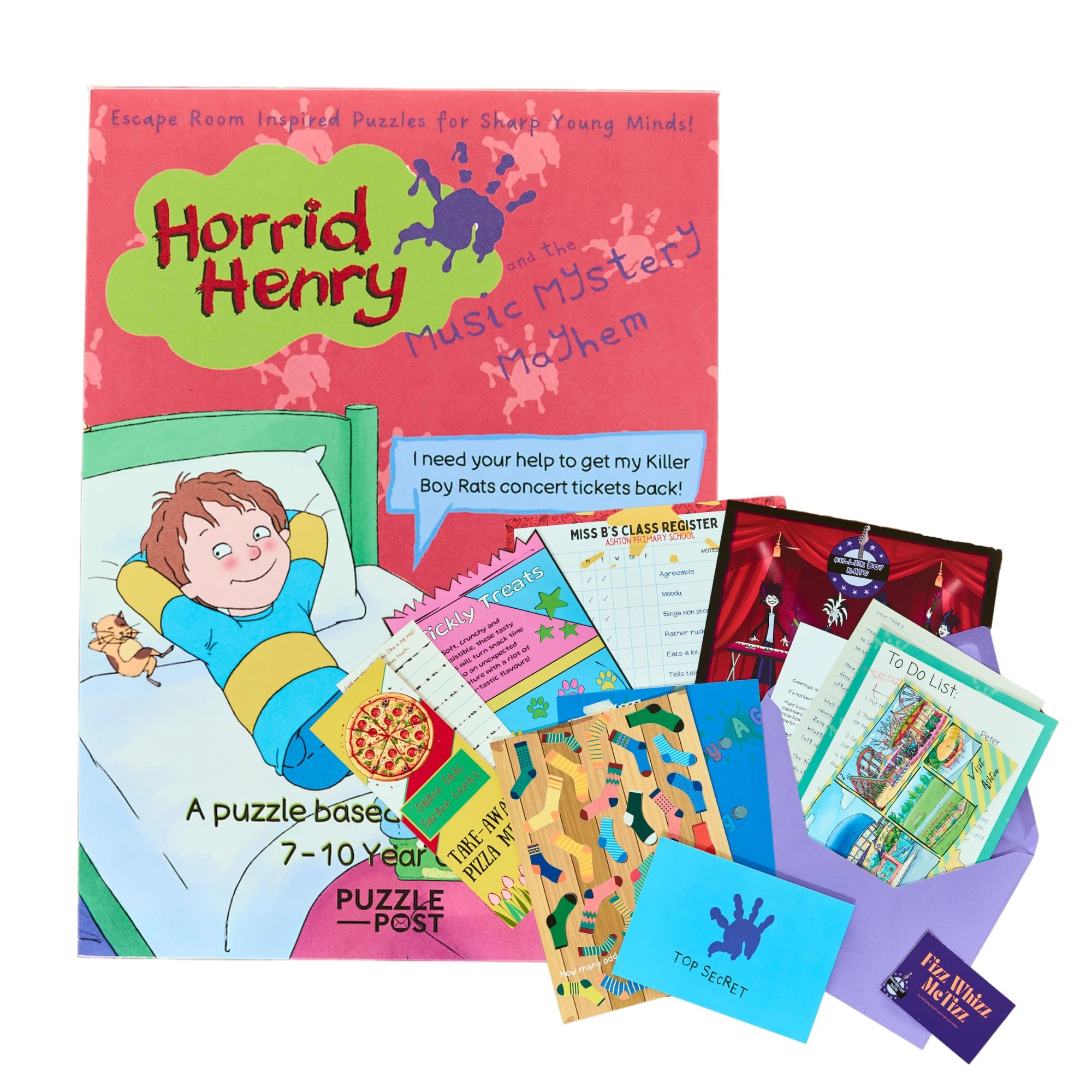 Puzzle Post Horrid Henry and the Music Mystery Mayhem