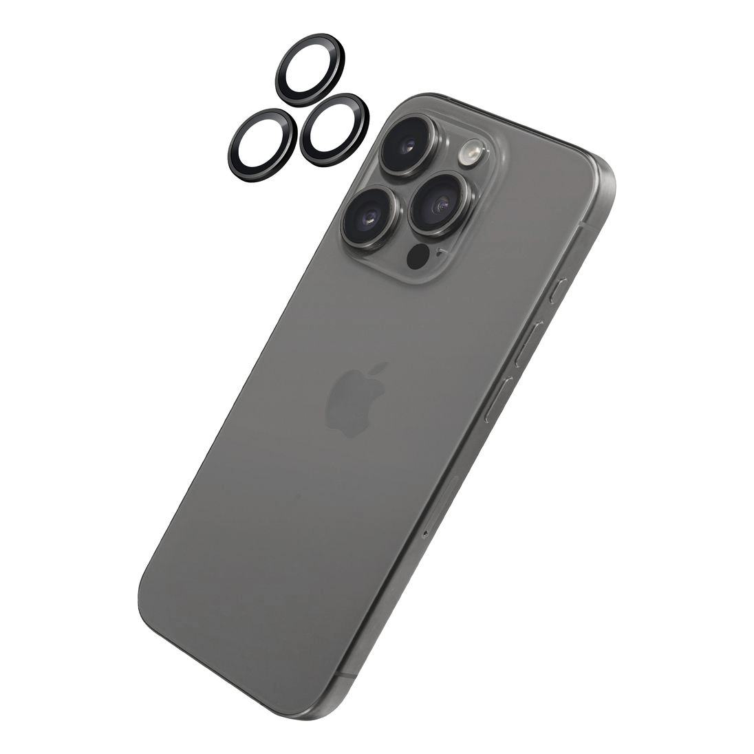LAUT Prime Lens Protector - iPhone 16 Pro / 16 Pro Max Black