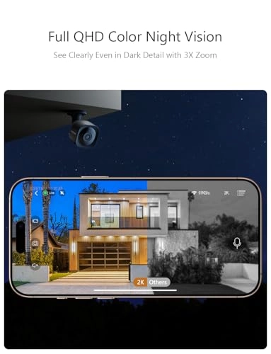 Wireless Security Camera 2K